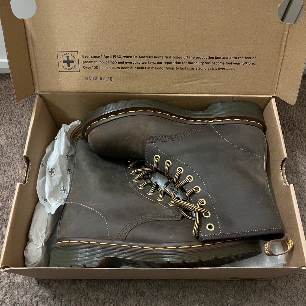 Doc martens 1460 Aztec crazy horse boots